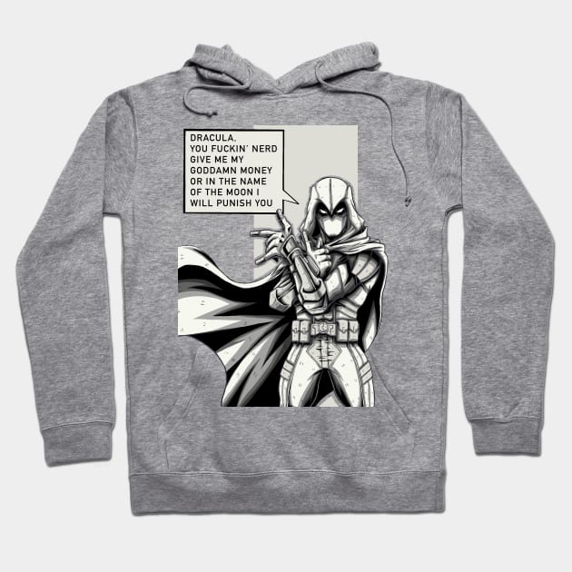 MOON KNIGHT Hoodie by Zoe Grave